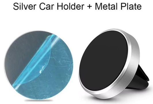 Supporto magnetico telefono per auto. Supporto per presa d'aria Smartphone. Staffa per supporto mobile. Supporto GPS per cellulare in auto per iPhone, Samsung, LG...