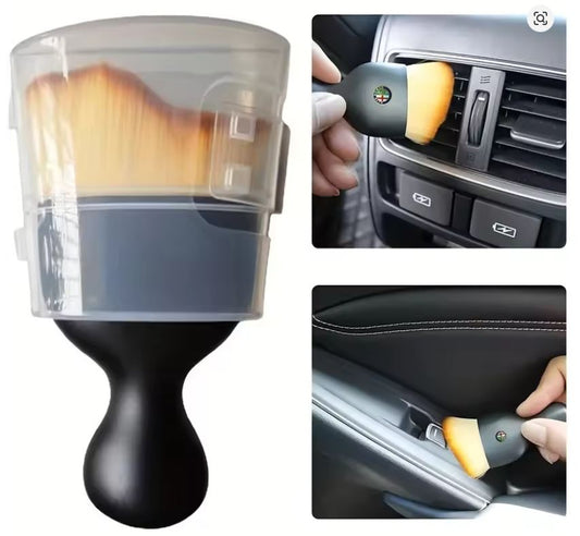 Interni auto Polvere Spazzare Spazzola Morbida Strumento di Lavaggio Auto Per Alfa Romeo Giulia Stelvio Giulietta Spider GT 4C 8C Mito Brera