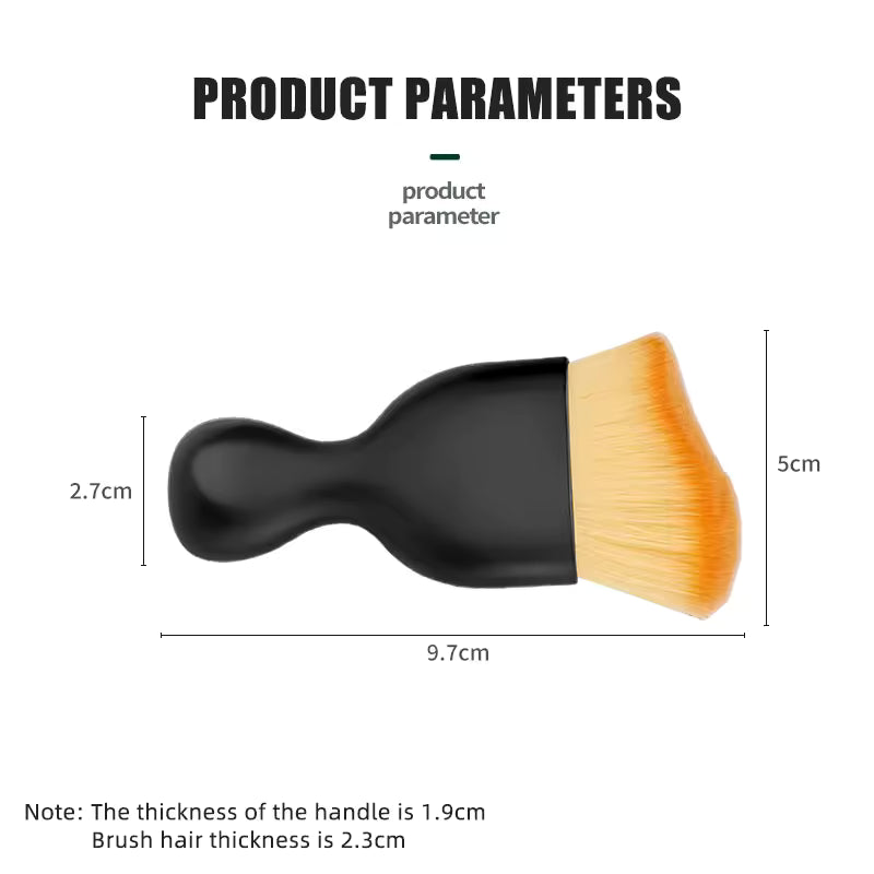 Interni auto Polvere Spazzare Spazzola Morbida Strumenti di Lavaggio Gap Spazzola di Pulizia Auto