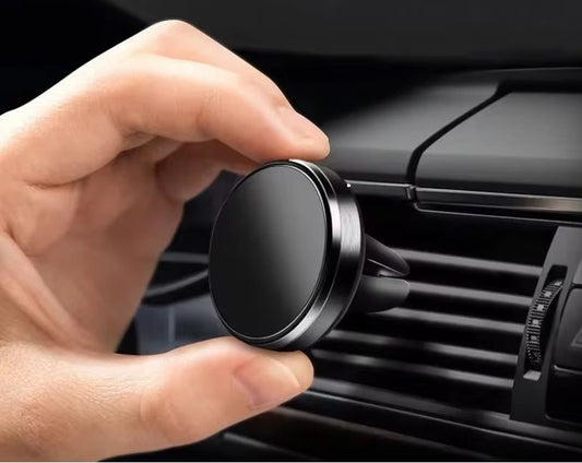 Supporto magnetico telefono per auto. Supporto per presa d'aria Smartphone. Staffa per supporto mobile. Supporto GPS per cellulare in auto per iPhone, Samsung, LG...