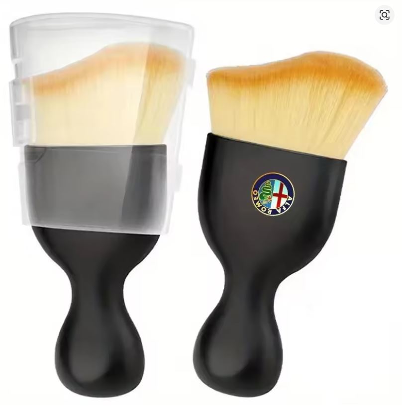 Interni auto Polvere Spazzare Spazzola Morbida Strumento di Lavaggio Auto Per Alfa Romeo Giulia Stelvio Giulietta Spider GT 4C 8C Mito Brera